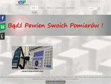 Tablet Screenshot of esp.net.pl
